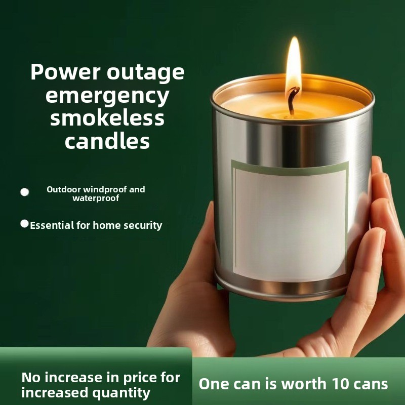 Power Outage Light - 비상용 재난 방지 양초 무연 무취