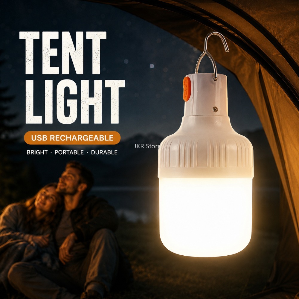 Power Outage Light - USB 충전식 캠핑 라이트 휴대용 LED