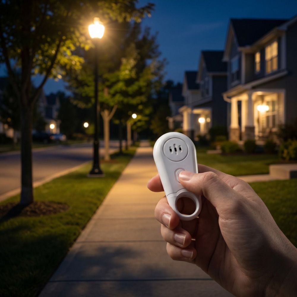 휴대용 개인 안전 경보기 고데시벨 고음 사이렌 키체인  - Personal Alarm Keychain 리뷰 및 가격