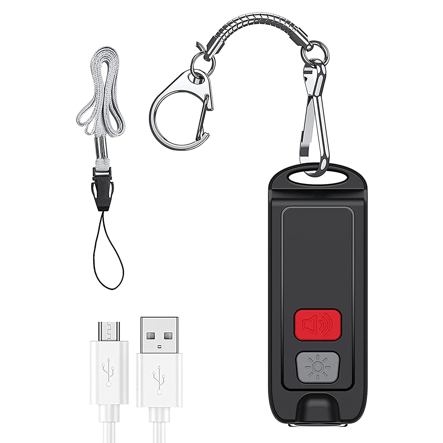 SQPP-안전 개인 경보 로프 알람 미니 자기 방어 키 - Personal Alarm Keychain 리뷰 및 가격